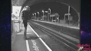 Vintage - Red 5" Patent Heels, LBD & Smoking