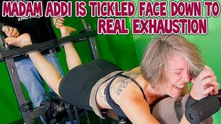 MADAM ADDI IS TICKLED FACE DOWN TO REAL EXHAUSTION - FULL HD MP4