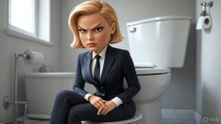 Pee for Maitresse Brigitte 5 (HD)