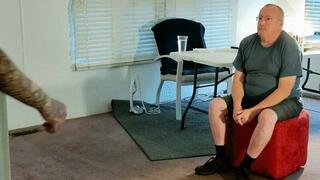 SKATER DUDE JEREMY HUMILIATES SLAVE - VIDEO 4