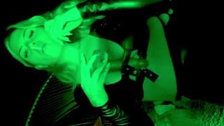 Anna Rain's Sultry Outdoor Smoking Titjob