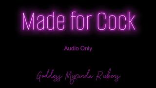 Made for Cock - Audio Only MP4