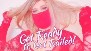 GET READY TO GET RAILED! Sissy Makeup POV