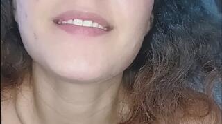 Humiliating Dominatrix in POV: I Spit on You, I Use You, and Your Girlfriend Just Watches