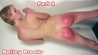 Bailey Brooks First Time Spanking and Paddling For Speeding