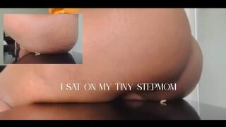 I Sat On My Tiny Stepmom - Unaware Giantess Ebony Ass Smothering [ NO AUDIO ]