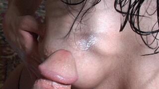 The Thong jerk footjob assjerk cum eruption - 1080