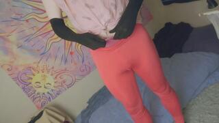 4k | Femboy gives themselves a wedgie compilation