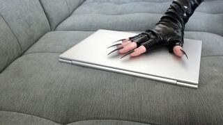 Weak for My long, sharp nails (WMV)