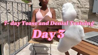 7-day Tease and Denial Training (DAY 3)