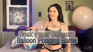 Rock Paper Scissors Balloon Popping Game