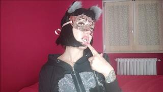 sexy stepmom loves to tease you, especially on halloween