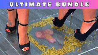 Goddess Amber - Miss Lucy - Trample Kitchen 1 - Making Meals Under Our 6 Inch Heels - 185 Ultimate Bundle - HUGE DISCOUNT!!!! - Trample Trampling Cock Balls Food Crushing Crush