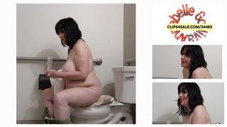 Giantess French MILF Dropping a Deuce at A Far Far Away DUMPING Ground plus Pee