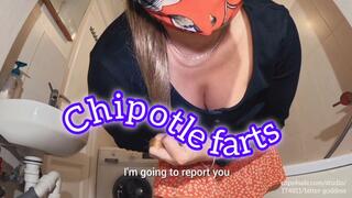 Chipotle farts threat
