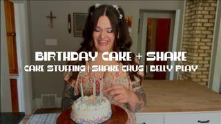 Birthday Cake + Shake