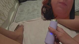 Dual POV orgasms with Mama!!