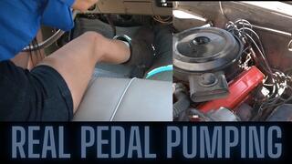 Step-daughter Major Flooded 66 Chevy HARD Revving Clear Out