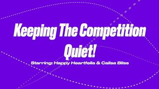 Keeping The Competition Quiet! Starring: Happy Heartfella & Calisa Bliss - Calisa ties up Happy to make sure he can't make the job interview - Male Bondage Chair Tied Tape gagged Wrap Gag Gag Talk Femdom Socks
