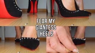 Fear my giantess heels - Lalo Cortez and Vanessa