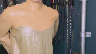 Medical Play in Surgical Latex Gloves and Gown 4k