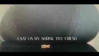 I Sat On And Ended A Cheating Slut - Unaware Giantess Ebony Ass Smothering