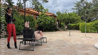 Trampling and Caning at Poolside in Spain - 04 - The Finale