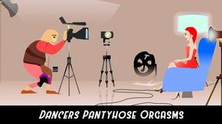 Dancers pantyhose Solo Masturbation