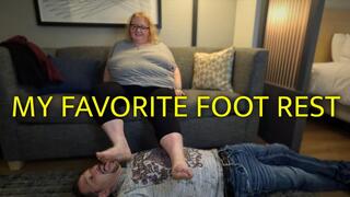 My Favorite Foot Rest