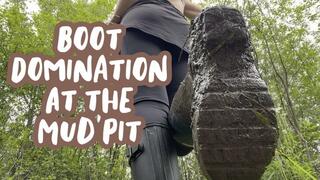Boot Domination At The Mud Pit