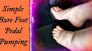 Simple Summer Bare Foot Pedal Pumping No Frills