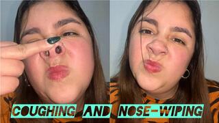 Severe cough while picking my nose
