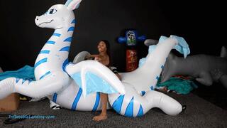 Amaryah Inflates Large Dragon w Pump HD (1920x1080)