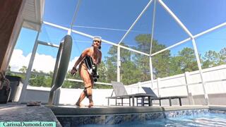 Bond girl Carissa hunts for the Jeweled octopus and Loses