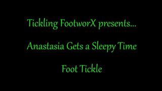 Anastasia Gets a Sleepy Time Foot Tickle