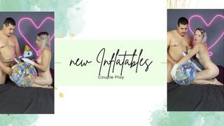 new inflatable playing couple