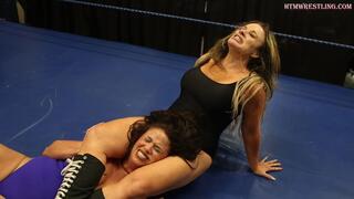 Jennifer Thomas vs Kristiana Fight 3 - Pro Style Female Wrestling Showdown