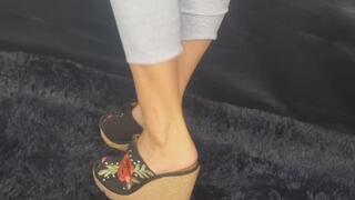 “Petite Goddess in Powerful Heels”