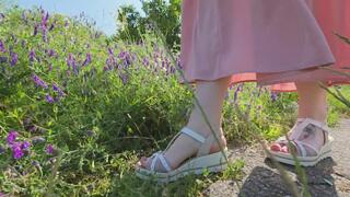 Floating on Heels - A Foot Fetish Dream