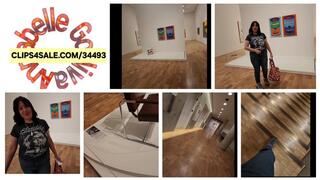 ASMR The Wood Series Parquet Floors and Step Walks At The Art Museum