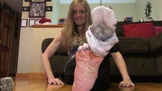 3 FLURRY CLIPS OF SLIPPERS AND SOCKS