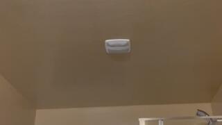 Eating and Puking chips and using toy