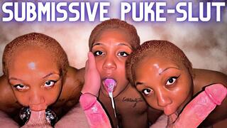 EBONY PUKE SLUT - Mia Mamba