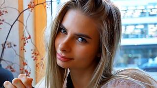 Her first porn!! A very beautiful and young Ukrainian.