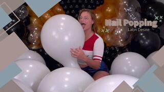 Harley Vibes and Balloon Pops with Melanie