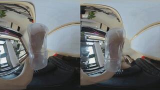 The 3DVR180 ROUGUI POV flip-flops trampled and humiliated the little man