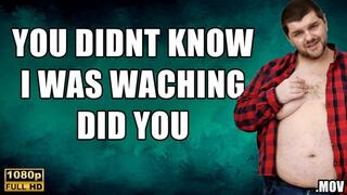 KingMarti: You Didnt Know I Was Watching - Jerk Off Encouragement - FHD - MOV