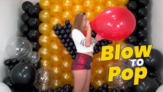 Melissa Harley Quinn Blow to Pop Tease