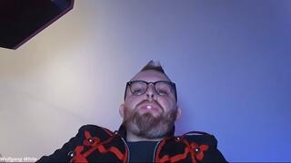 Spitting and cumming hard all over you - Bottom POV - Wolfgang White