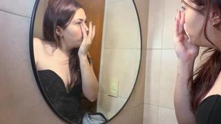 He Comforted Me… and Ended Up Covered in My Red Lipstick